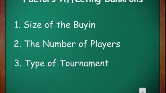 How To Play – NLH Multitable Tournaments – Bankroll Considerations Tutorial