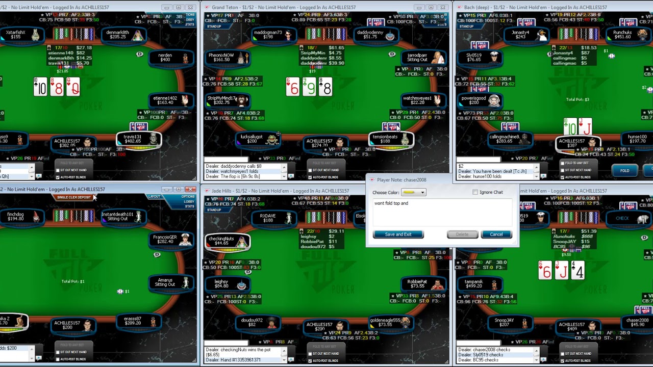 Pot limit holdem