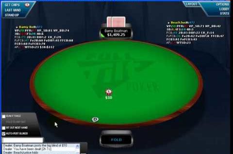 Poker Gameplay and Analysis – No Limit Holdem – Heads Up Table $5/$10 – Commentary Part 05