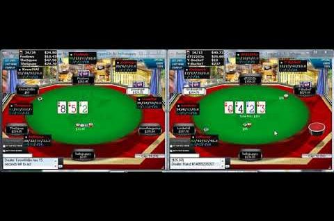 Poker Gameplay and Analysis – No Limit Holdem – 9 max Multitable $2/$4 Commentary