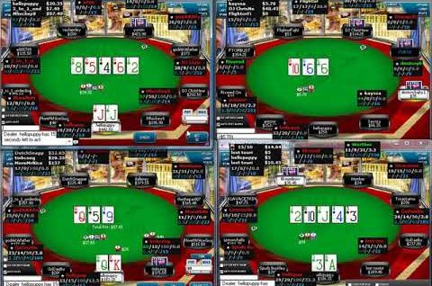 Poker Gameplay and Analysis – No Limit Holdem – 9 max Multitable $1/$2 Commentary