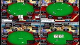 Poker Gameplay and Analysis – No Limit Holdem – 9 max Multitable $2/$4 Commentary
