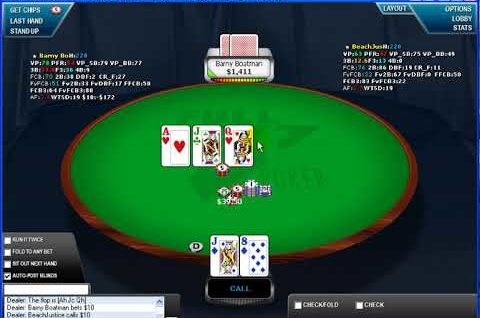 Poker Gameplay and Analysis – No Limit Holdem – Heads Up Table $5/$10 – Commentary Part 03