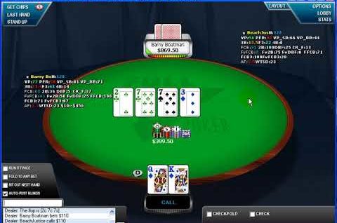 Poker Gameplay and Analysis – No Limit Holdem – Heads Up Table $5/$10 – Commentary Part 02