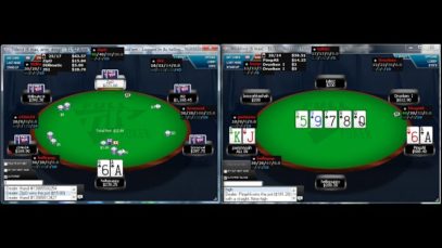 Poker Gameplay and Analysis – No Limit Holdem – 6 max Multitable $1/$2 Commentary