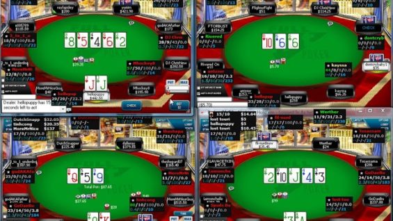Poker Gameplay and Analysis – No Limit Holdem – 9 max Multitable $1/$2 Commentary