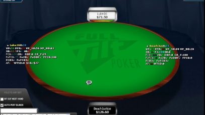 Poker Gameplay and Analysis – No Limit Holdem – Heads Up Table $0.50/$1 – Commentary Part 01