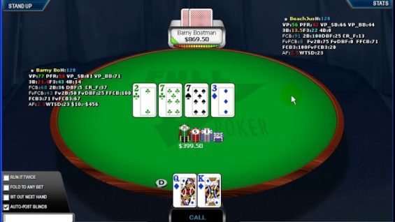 Poker Gameplay and Analysis – No Limit Holdem – Heads Up Table $5/$10 – Commentary Part 02