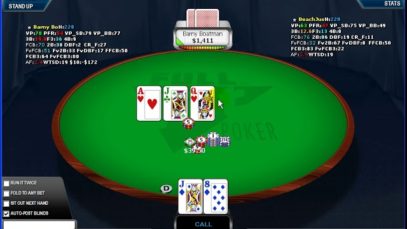 Poker Gameplay and Analysis – No Limit Holdem – Heads Up Table $5/$10 – Commentary Part 03