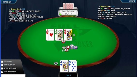 Poker Gameplay and Analysis – No Limit Holdem – Heads Up Table $5/$10 – Commentary Part 03